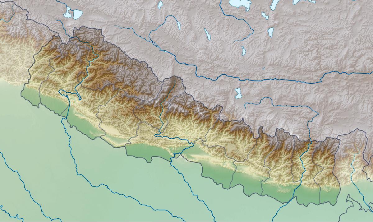 Kat jeyografik nan fizik nepal