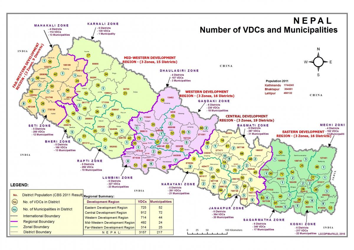 Kat jeyografik nan gis nepal