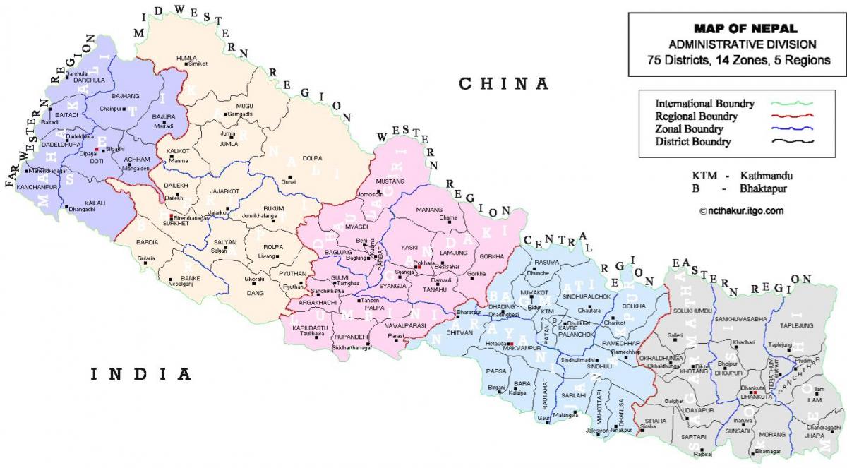 Kat jeyografik nan nepal vdc