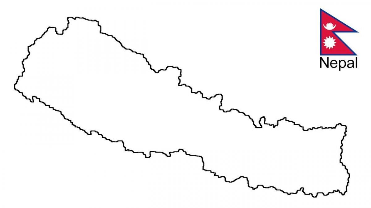 Kat jeyografik nan trase yon nepal