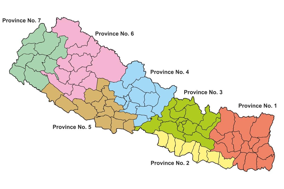 kat jeyografik nan federal nepal
