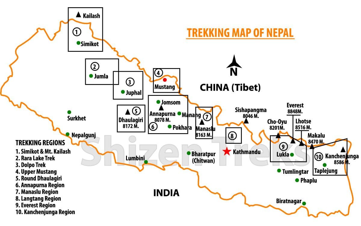 nepal charyo kat jeyografik