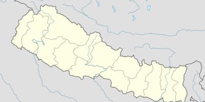 Kat jeyografik nan nepal vecteur