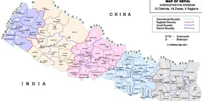 Kat jeyografik nan nepal vdc