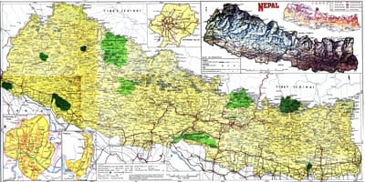 Wout kat jeyografik nan nepal ak distans