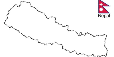 Kat jeyografik nan trase yon nepal